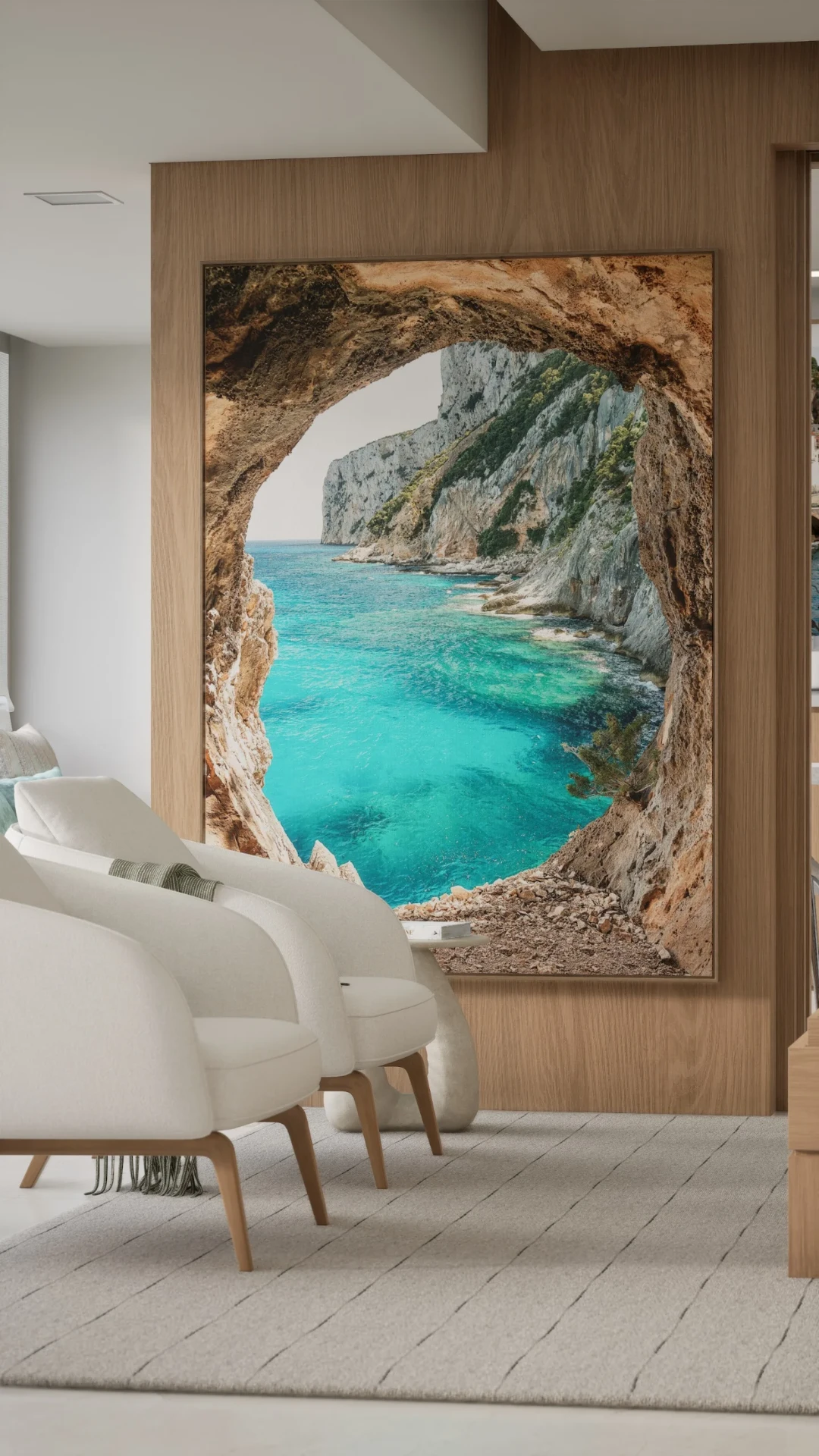 Gruta Turquesa — portal fine art fotografado em Sardenha, Itália por Raffaele Conti